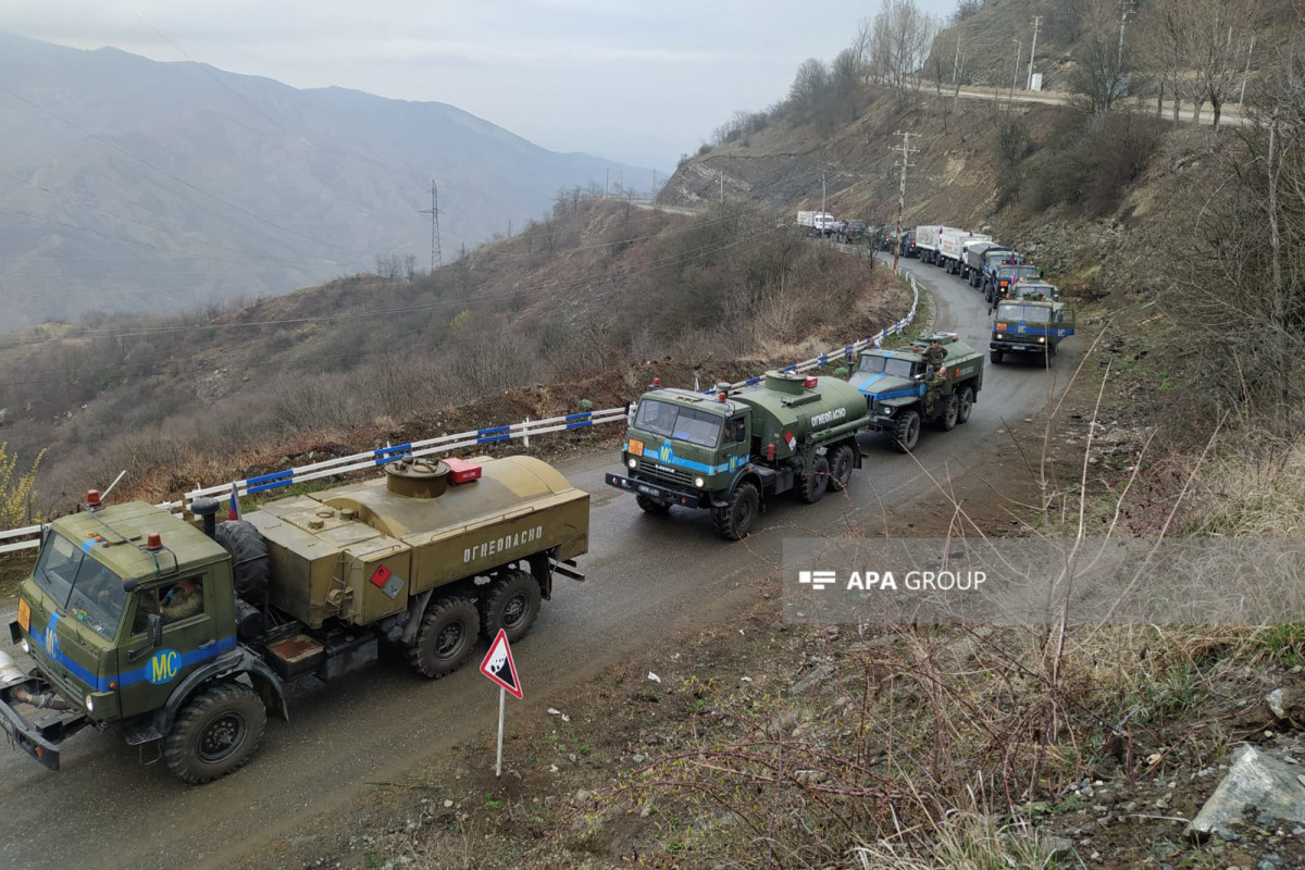3 RPC vehicles unimpededly passed through Azerbaijan's Lachin-Khankandi road-UPDATED-4 -PHOTO 