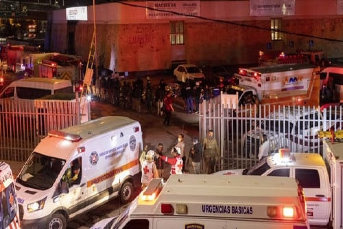 At least 39 killed in fire at migrant center in Mexico