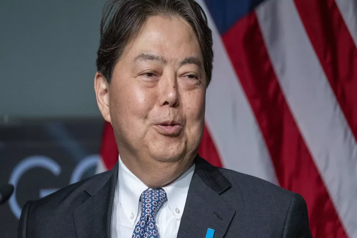 Japanese Foreign Minister Hayashi Yoshimasa