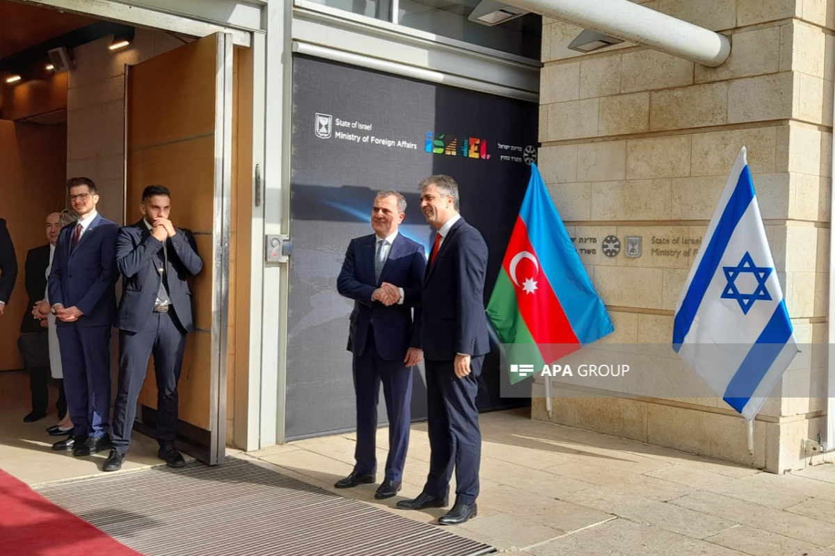 Meeting of Azerbaijani and Israeli Top Diplomats kicks off in Jerusalem-VIDEO -PHOTO 