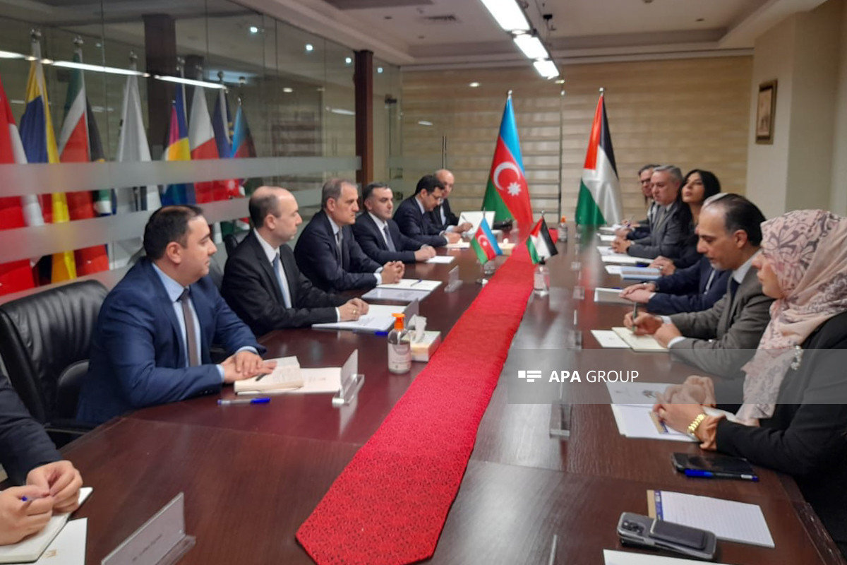 Meeting of Azerbaijani and Palestinian FMs held in Ramallah-PHOTO -UPDATED-1 