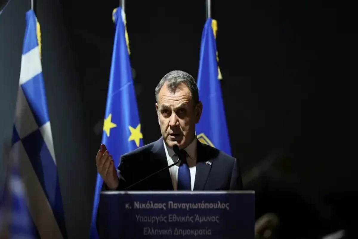 Nikos Panagiotopoulos, Greece’s defense minister