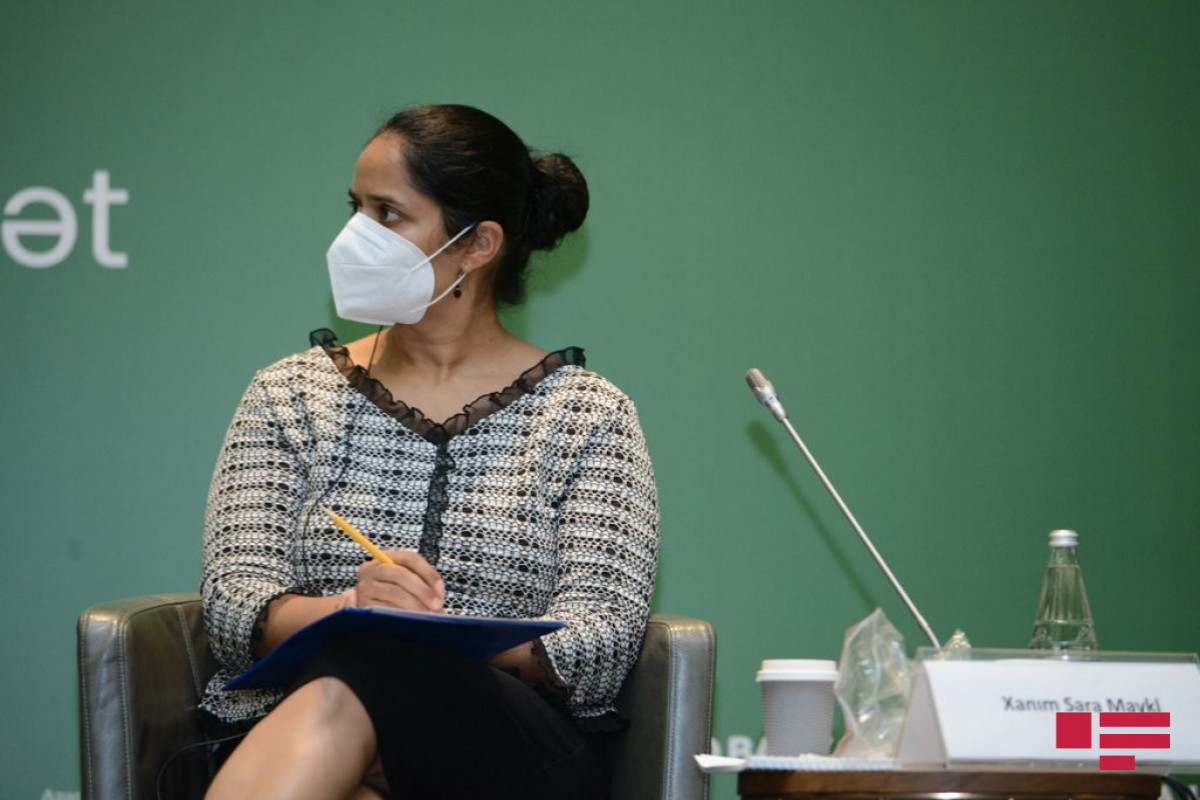 Sarah Michael, World Bank's Azerbaijan manager