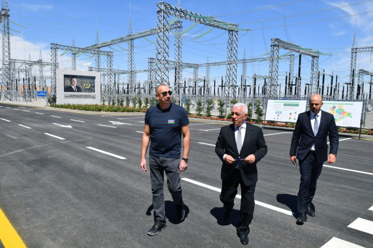 President Ilham Aliyev inaugurated 330 kV “Jabrayil” junction substation-UPDATED 