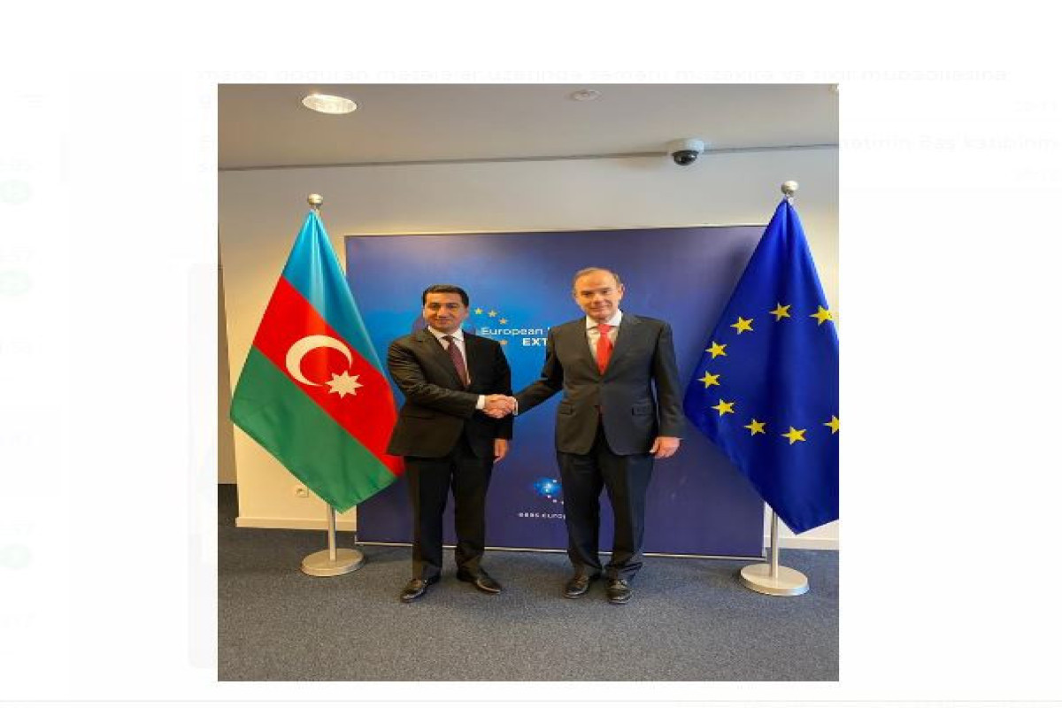 EU Deputy Secretary-General meets with Aide to Azerbaijani President