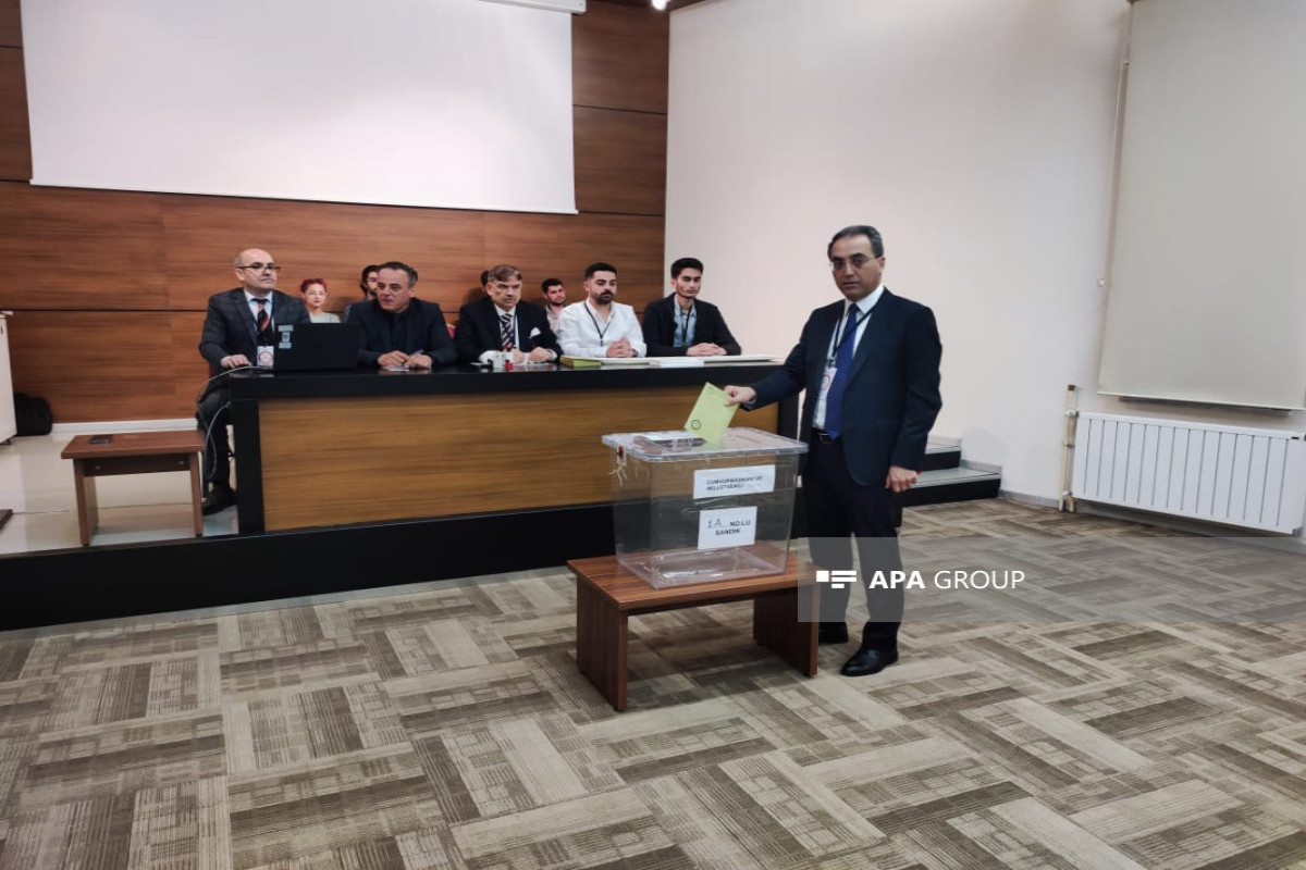 Voting started at Turkish consulate in Azerbaijan's Nakhchivan