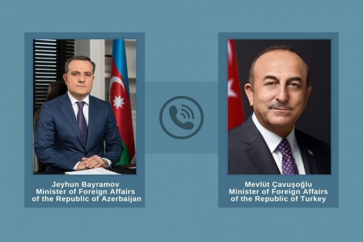 Turkish and Azerbaijani FMs mulled recent talks on peace treaty of Azerbaijan-Armenia
