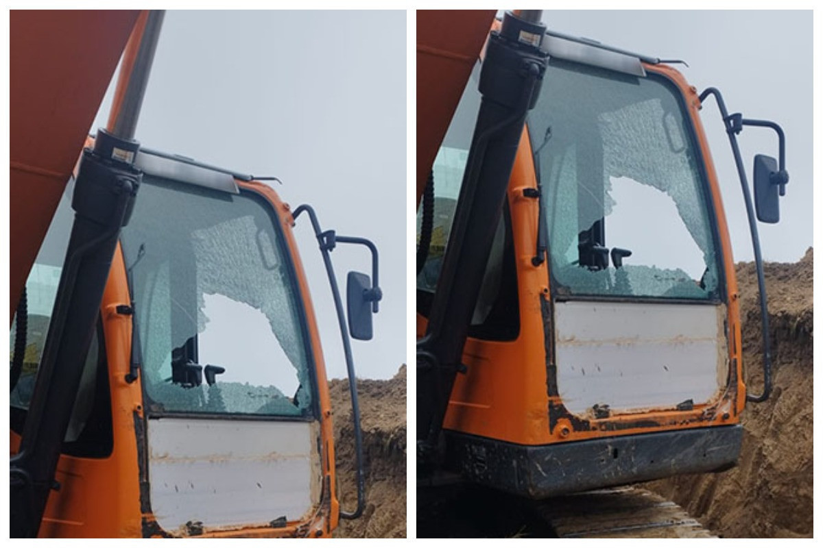 Azerbaijani MoD: Armenian armed forces subjected to fire on our excavator in Lachin