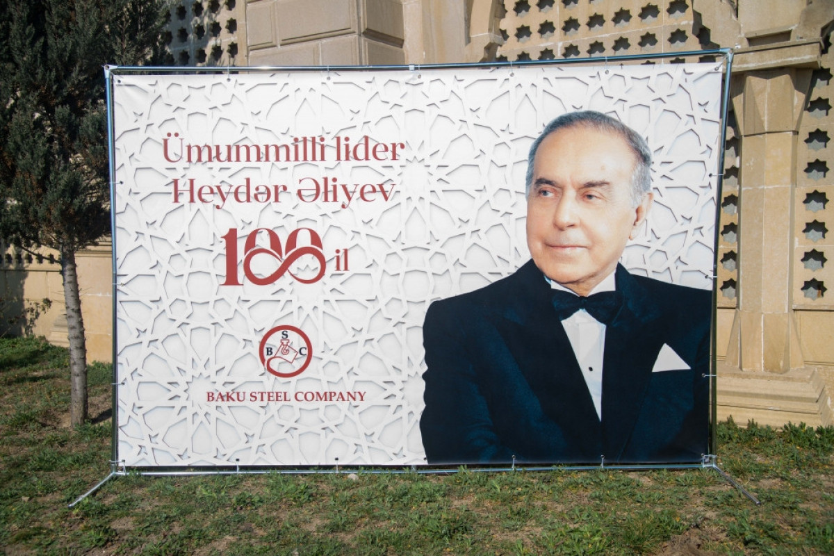 Baku Steel Company CJSC holds series of tree planting campaigns dedicated to 100th anniversary of National Leader Heydar Aliyev-PHOTO 