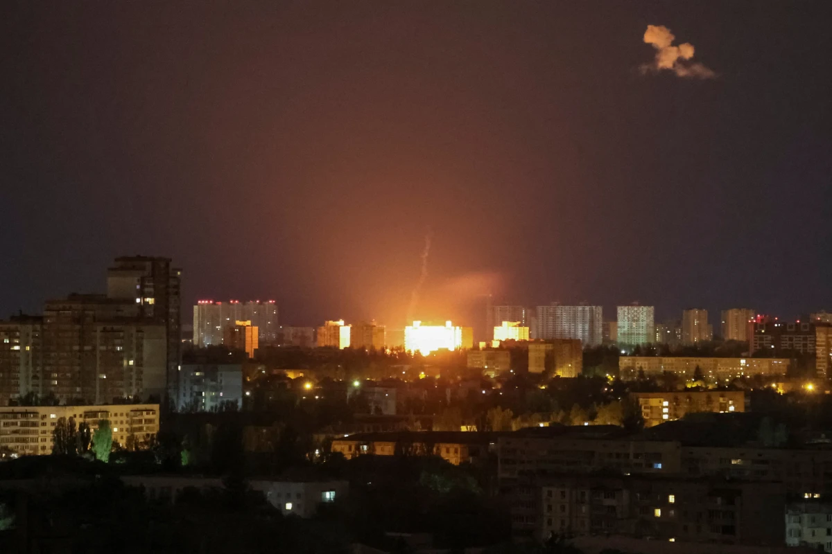 Russia attacks Ukraine with huge drone swarm ahead of Victory Day holiday
