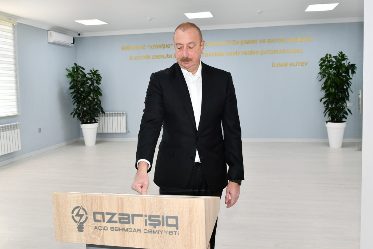 Ilham Aliyev, President of Azerbaijan