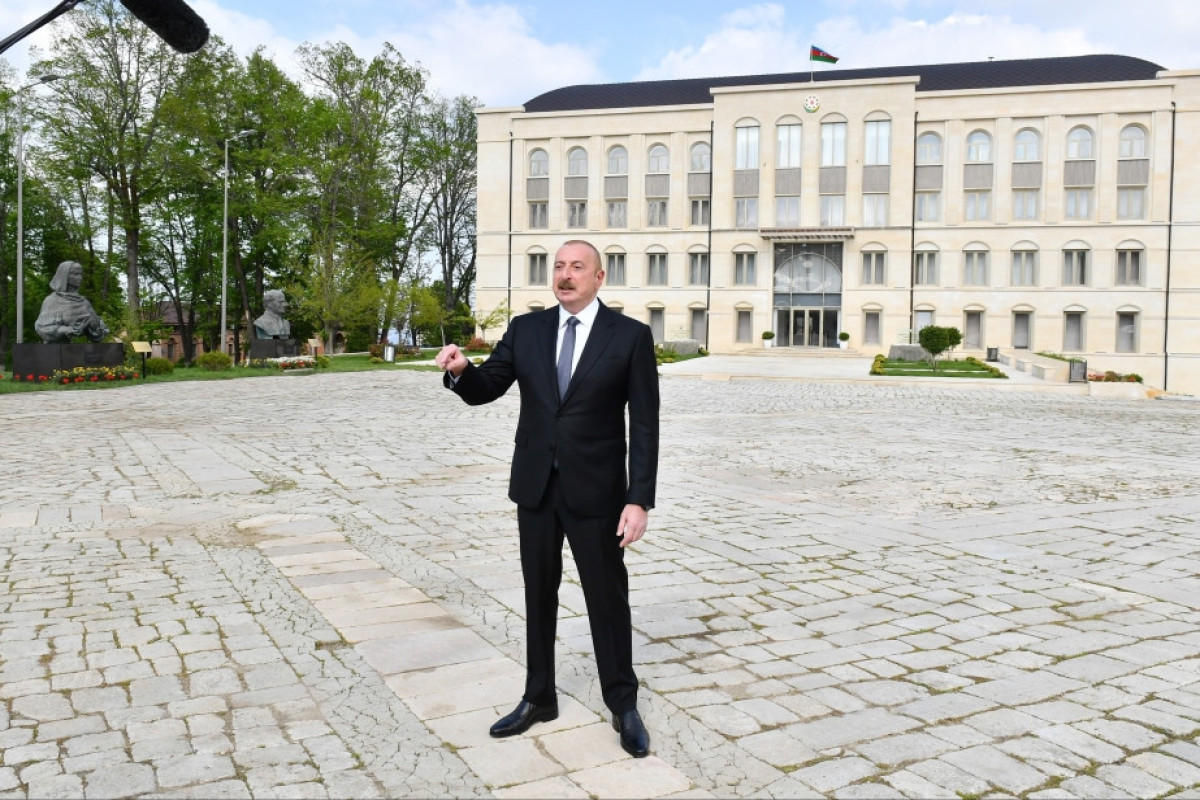 Azerbaijani President: Shusha is the symbol of our Victory, Shusha is the crown of our Victory