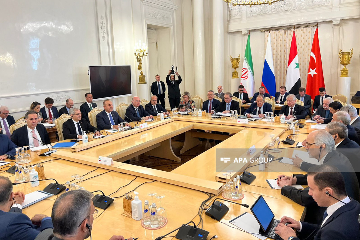 Meeting of Russian, Turkish, Syrian and Iranian FMs kicks off in Moscow