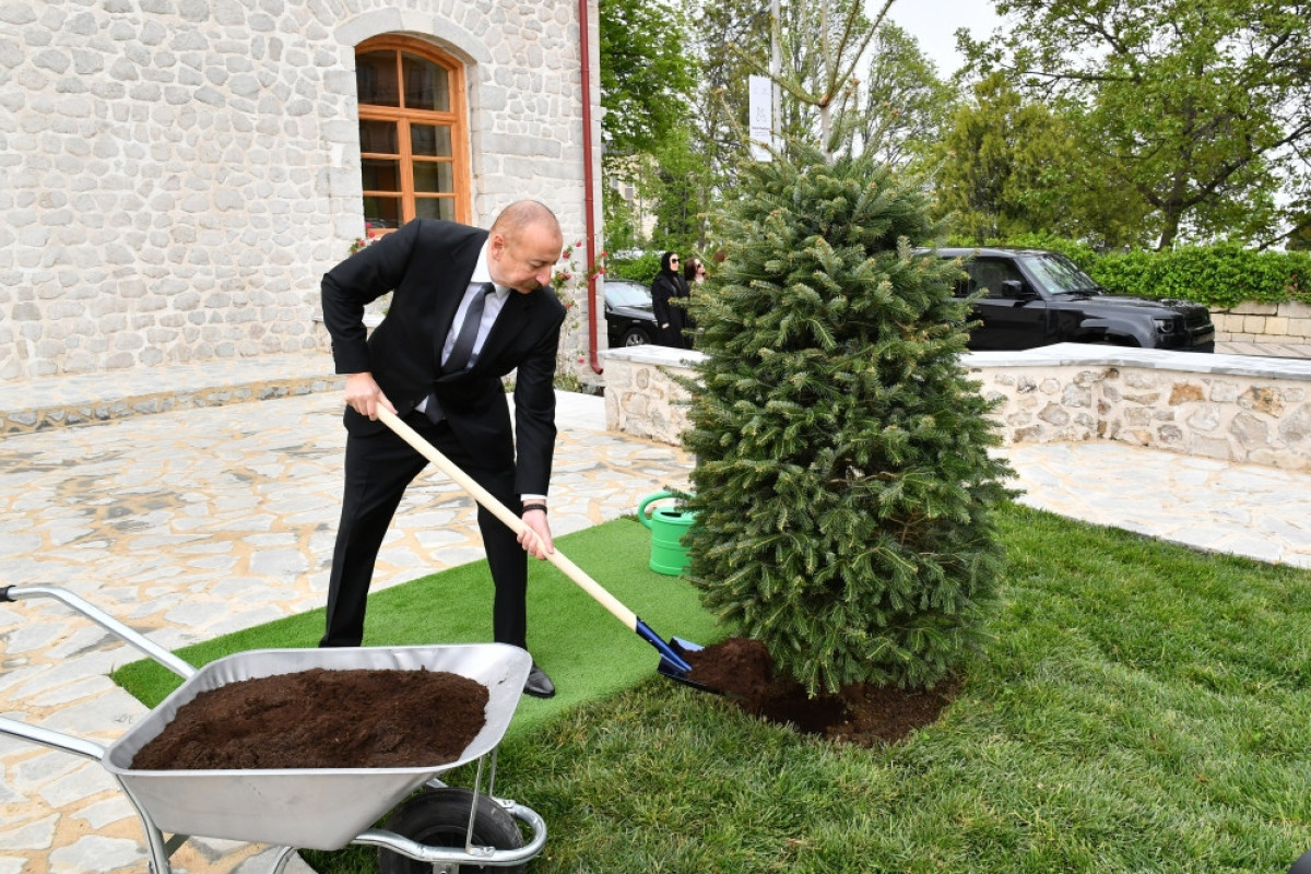 Saatli Mosque opened in Shusha after restoration work carried out by Heydar Aliyev Foundation-UPDATED 