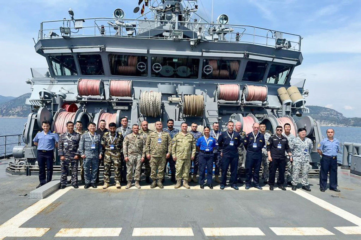 Azerbaijan Naval Forces' servicemen participated in "Kurtaran - 2023" exercises-PHOTO 