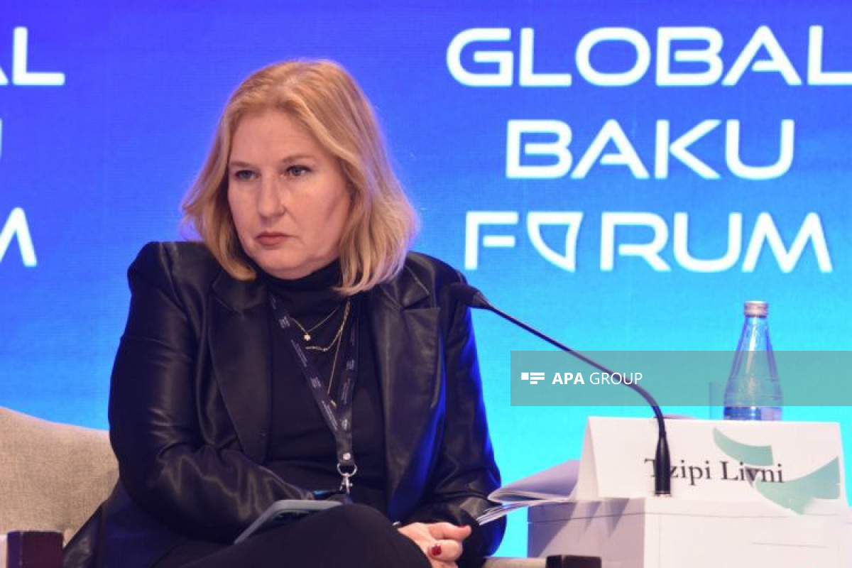 Tzipi Livni sends letter of congratulation to Azerbaijani President