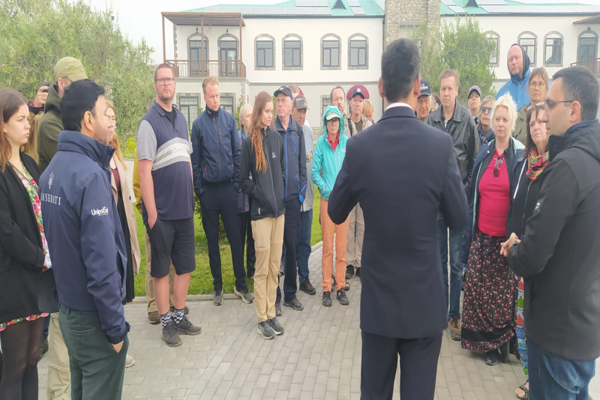 Swedish travelers pay a visit to Zangezur
