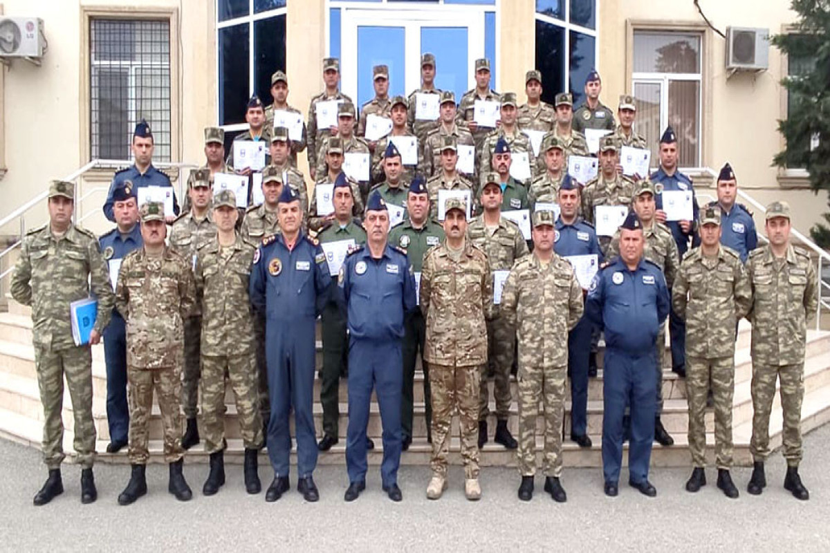 First graduation ceremony of the Improvement Course was held at Azerbaijan Air Force