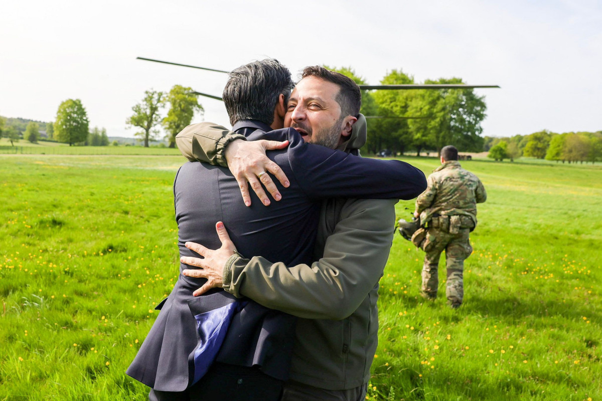 Ukrainian President met with British PM