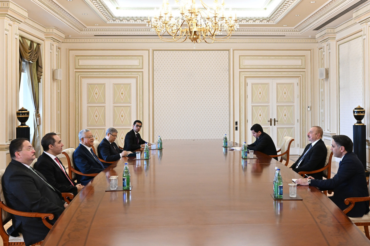 President of Azerbaijan Ilham Aliyev received Speaker of House of Representatives of Egyptian Parliament