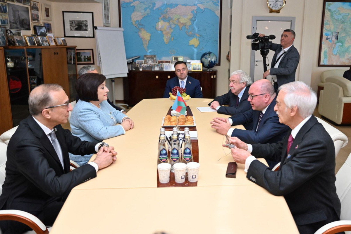 Milli Majlis Chair Sahiba Gafarova Attends Great Leader Heydar Aliyev Centenary Exhibition at TASS Agency