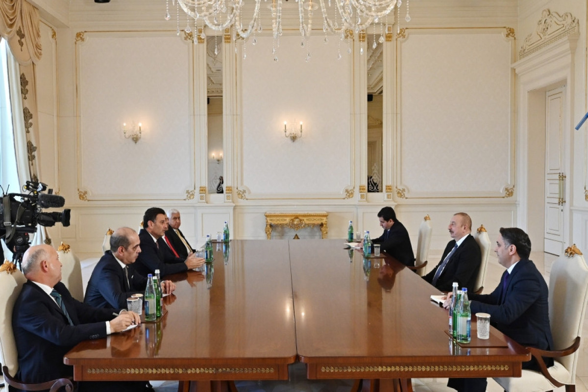 President of Azerbaijan Ilham Aliyev received Speaker of House of Representatives of Jordan