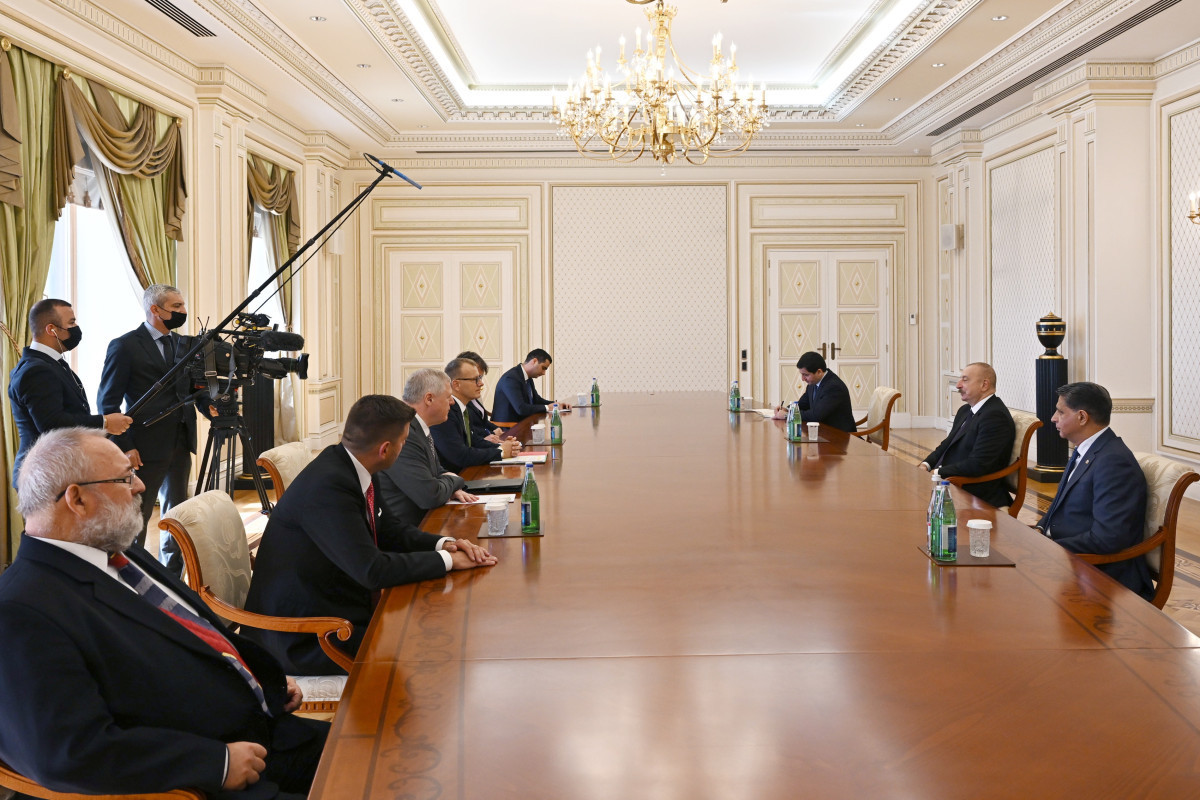 President of Azerbaijan Ilham Aliyev received Speaker of Slovak Parliament-UPDATED 