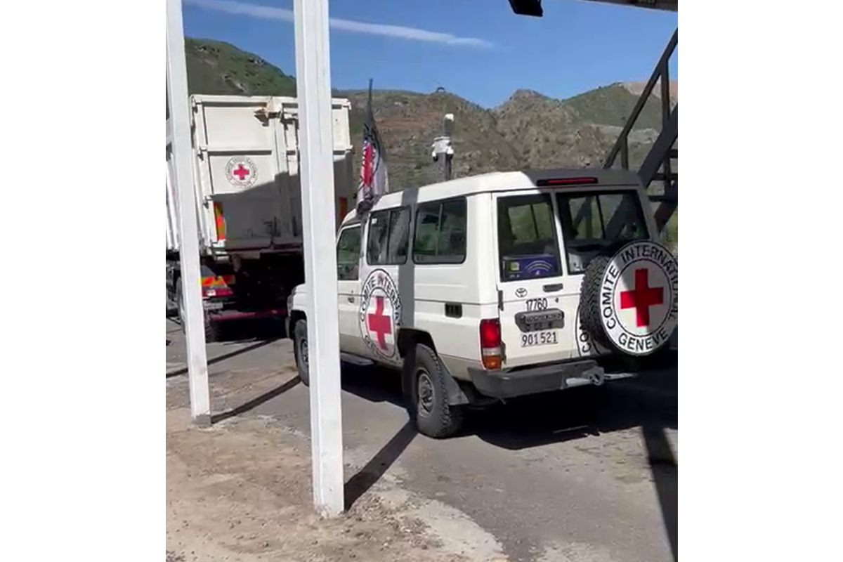 Azerbaijan creates condition for ICRC to use checkpoint on Lachin-Khankandi road for humanitarian purposes