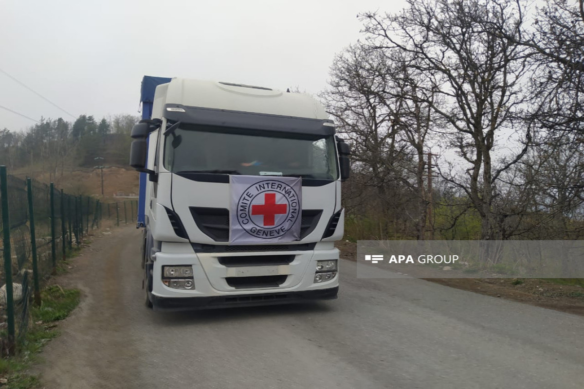 ICRC resumed transportation of medicine and other items through Lachin-Khankendi Corridor