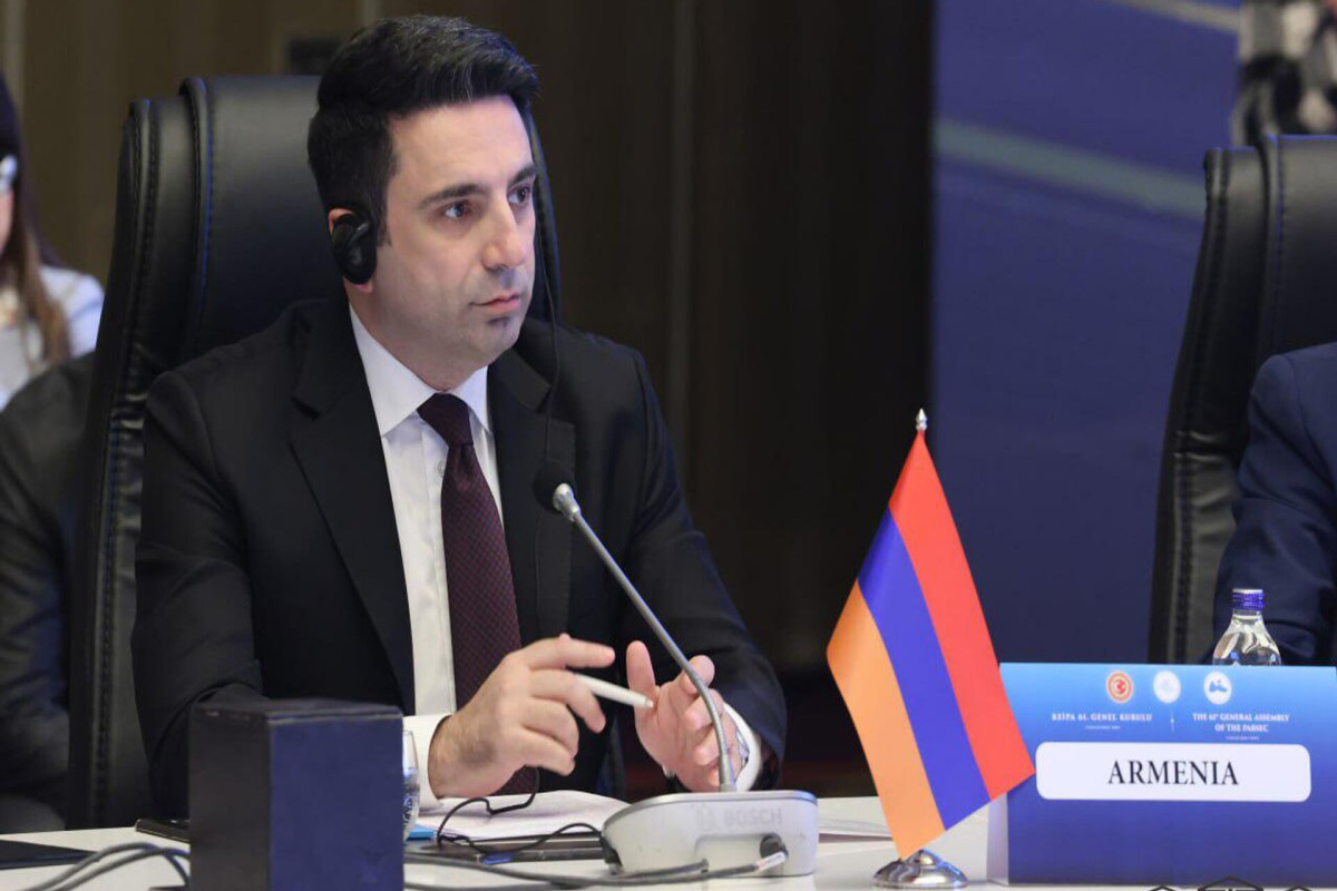  Alen Simonyan, Speaker of the Armenian Parliament