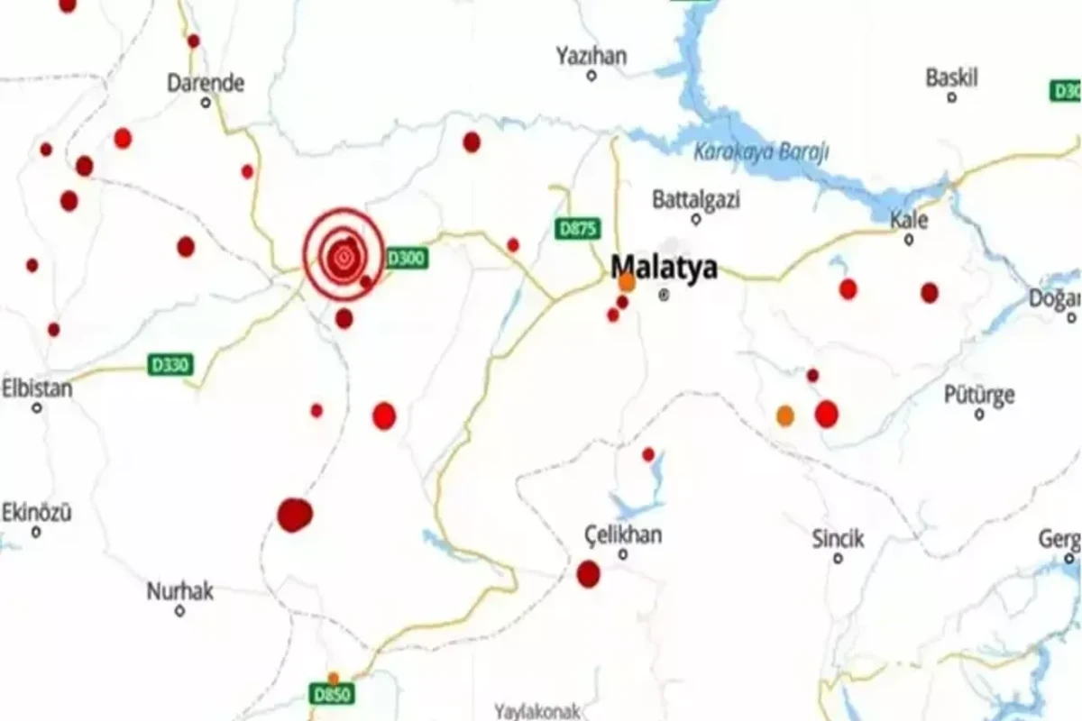 Quake hit Türkiye's Malatya