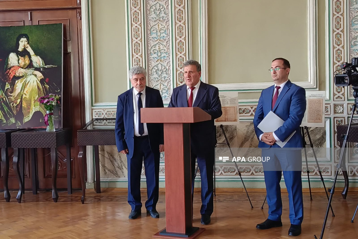 Endorsement of "Flower Book" – album of illustrated verses at UNESCO level is proof that Karabakh is land of Azerbaijan :VP of ANAS