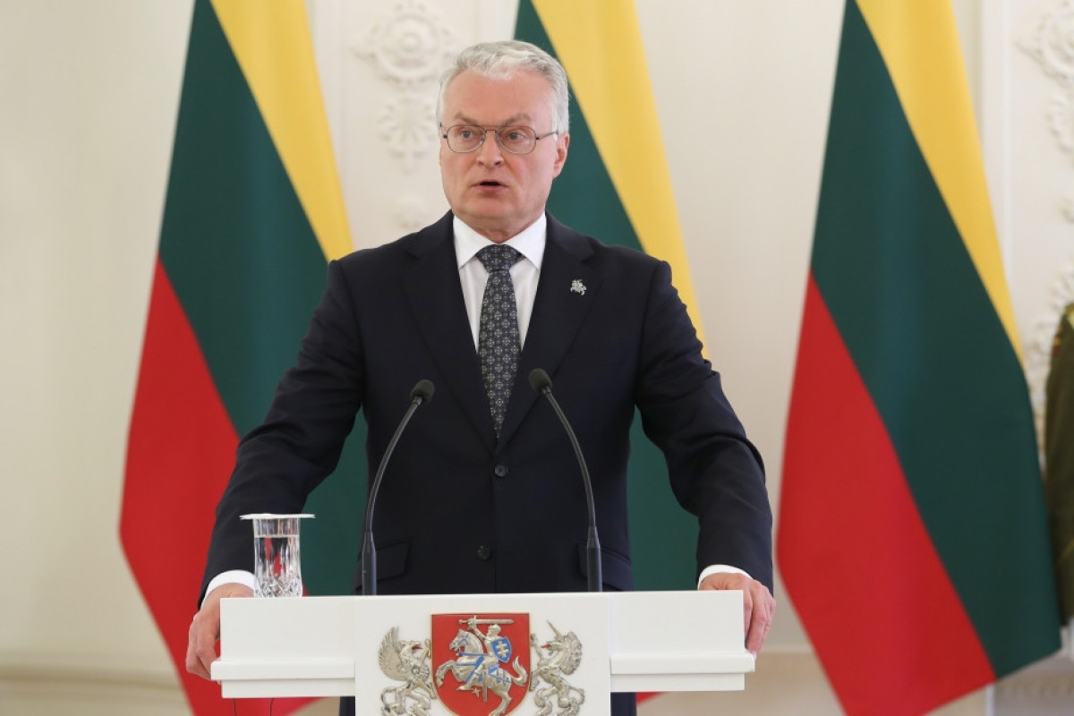 President of Lithuania Gitanas Nauseda