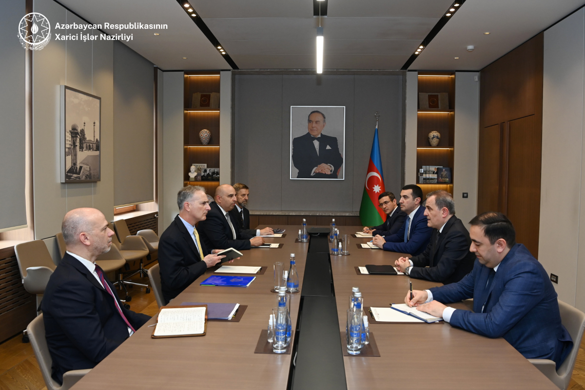 Azerbaijani FM discussed peace process with US State Department's senior adviser in the Caucasus
