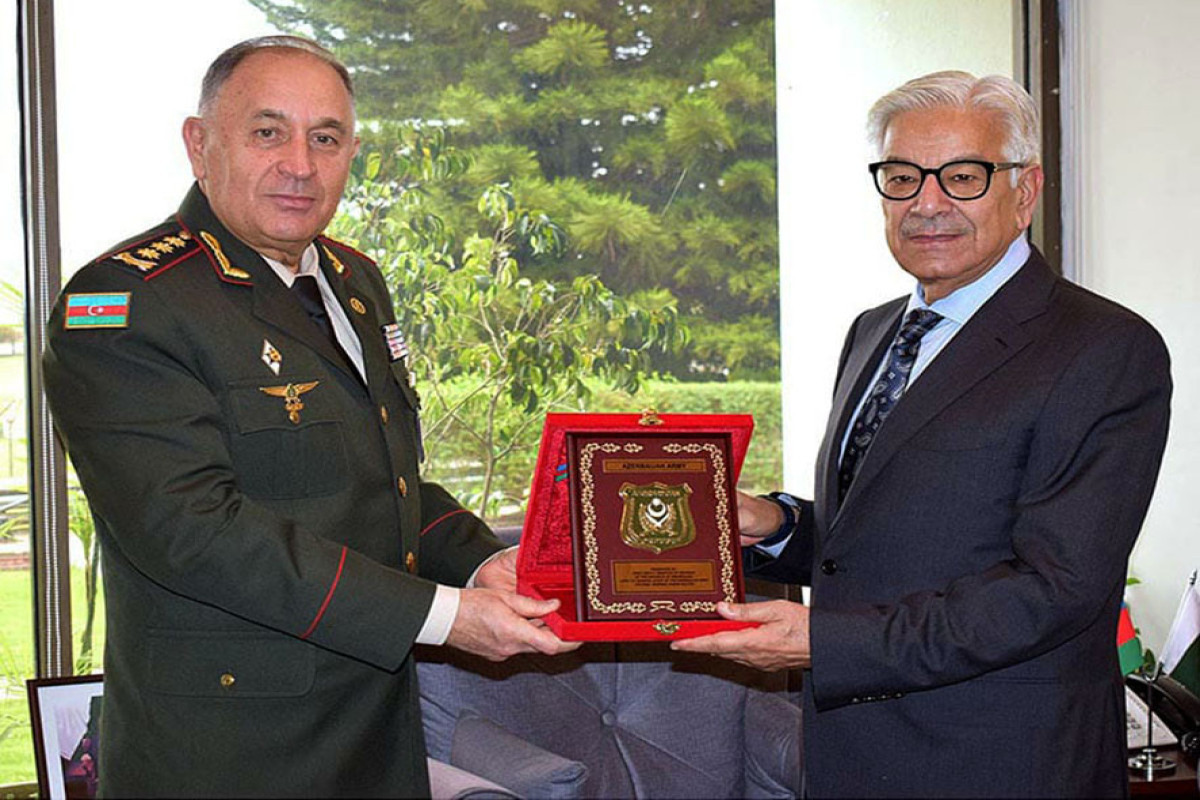 Azerbaijan's Deputy DefMin and Pakistan's DefMin discussed provocations committed by Armenia-PHOTO 