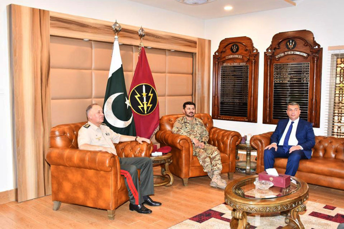 General Staff Chief of Azerbaijan visited Pakistan Special Service Group-PHOTO 