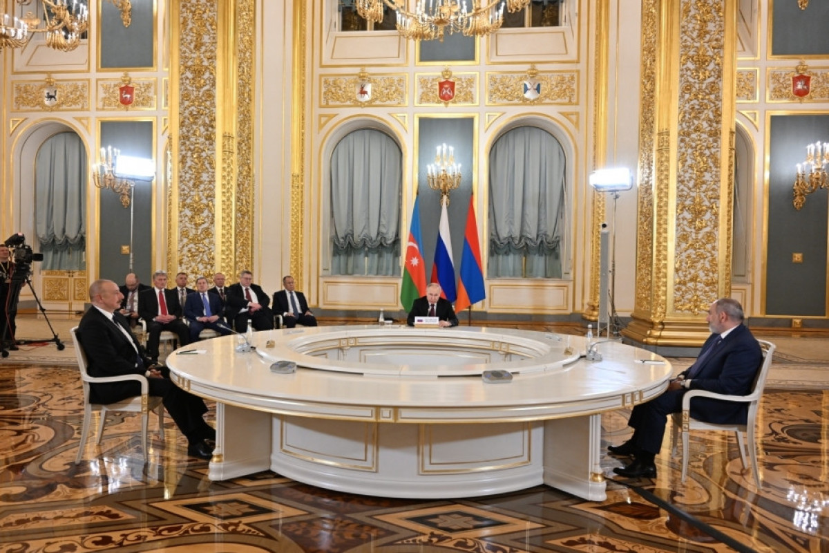 Trilateral Summit of Azerbaijani, Russian and Armenian leaders was held in Moscow-UPDATED 