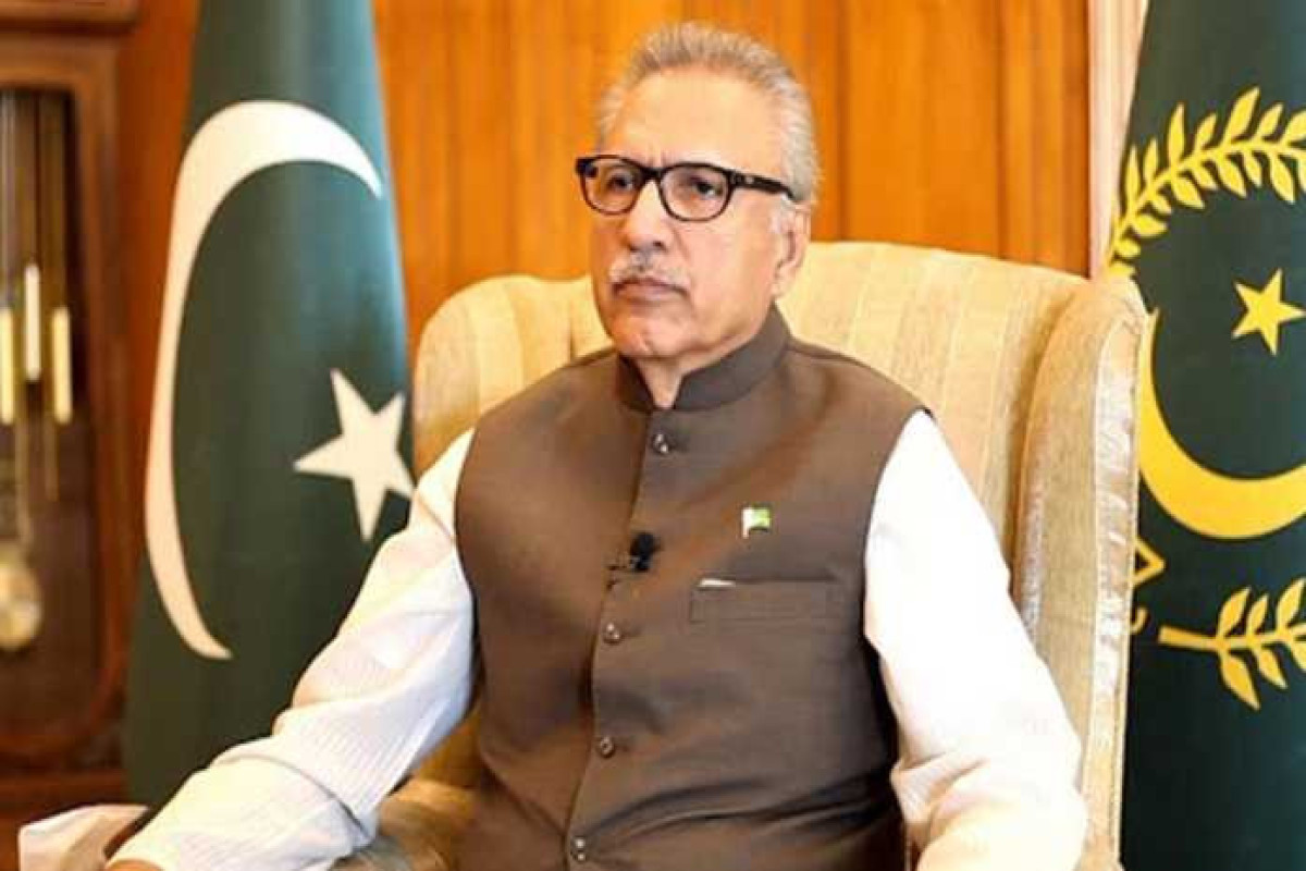 Arif Alvi, President of the Islamic Republic of Pakistan