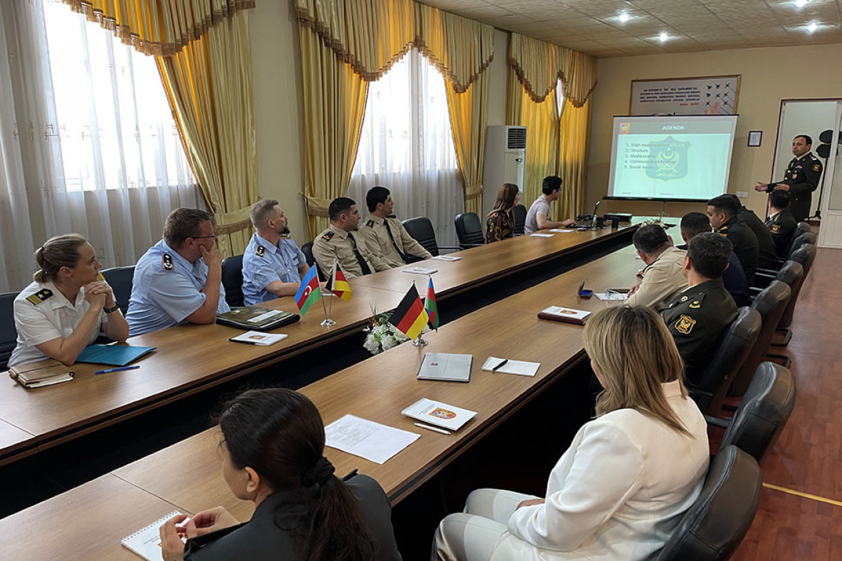 Azerbaijani and German representatives held a working meeting-PHOTO 