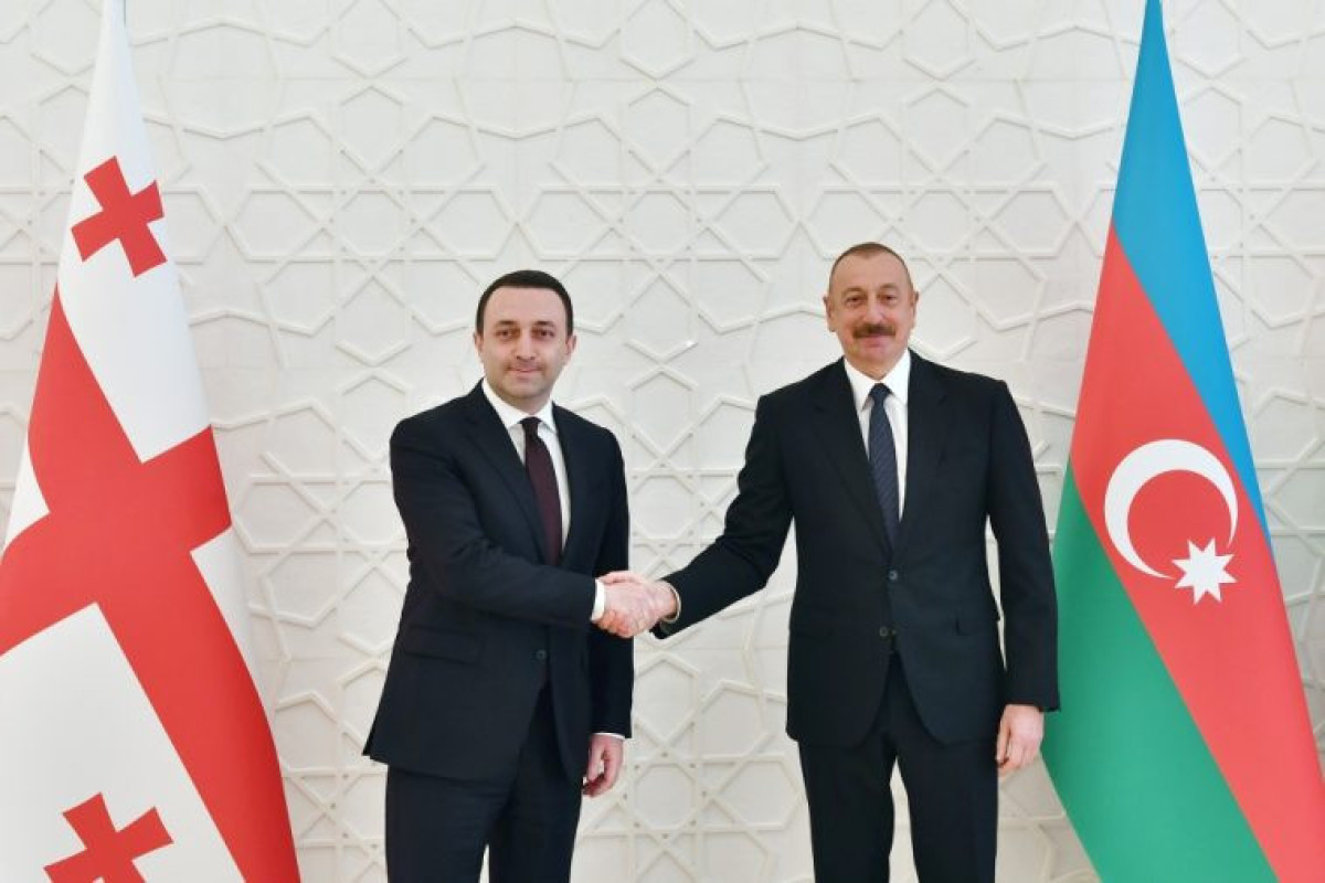 President of Azerbaijan conguratulates Prime Minister of Georgia