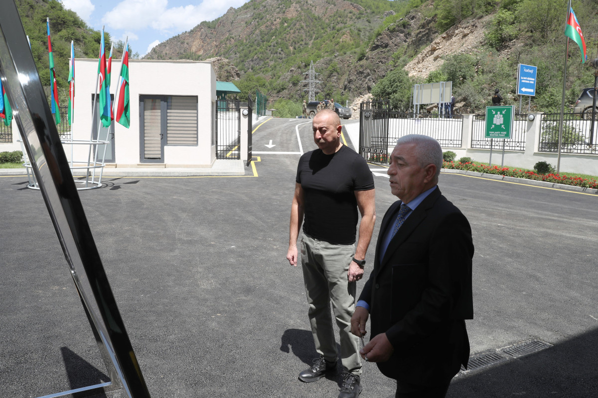 Azerbaijani President inaugurated the "Meydan" Small Hydropower Station in Kalbajar district