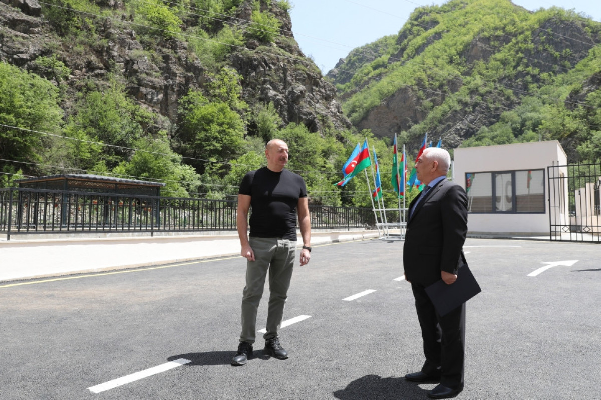 “Gamishli” Small Hydroelectric Power Station was put into operation in Kalbajar district