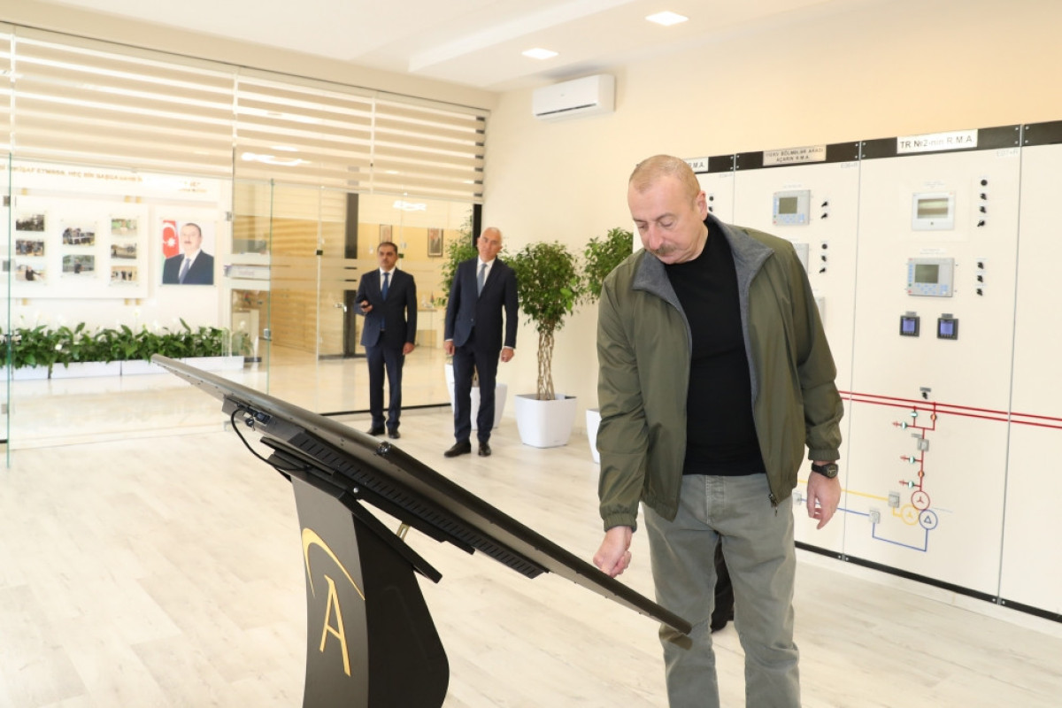 Azerbaijani President visits Lachin district