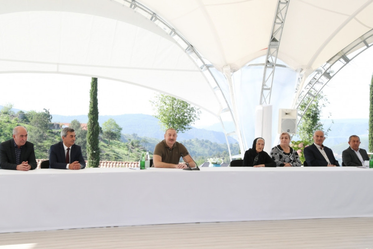 President Ilham Aliyev: When I met the displaced people from Lachin 11 years ago, I told them that we would return and so it happened