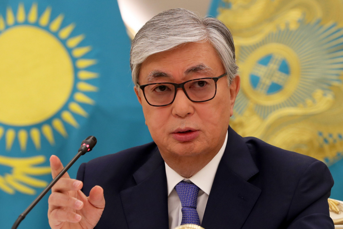  Kazakh President Kassym-Jomart Tokayev