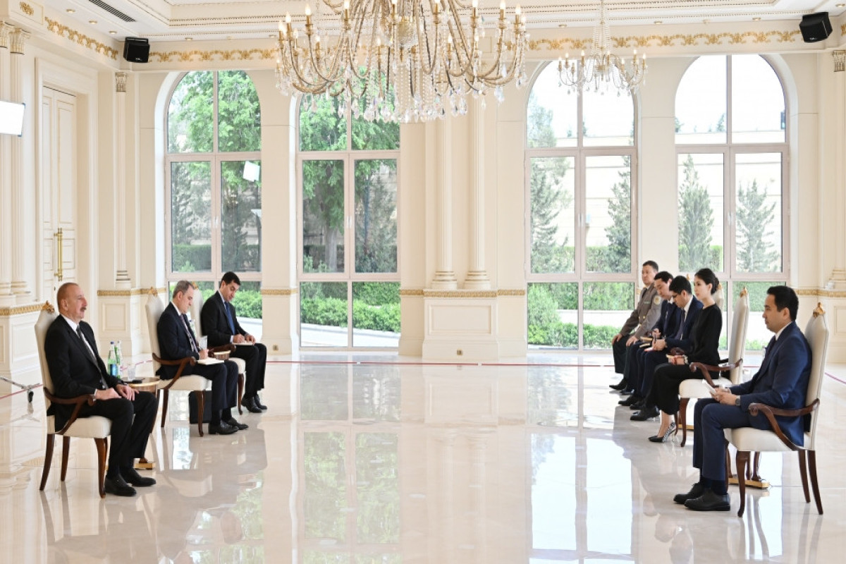 President of Azerbaijan Ilham Aliyev accepted credentials of incoming ambassador of Kazakhstan