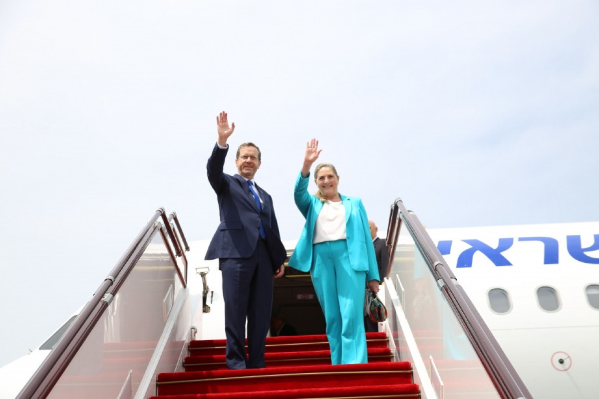 Israeli President Isaac Herzog concludes official visit to Azerbaijan