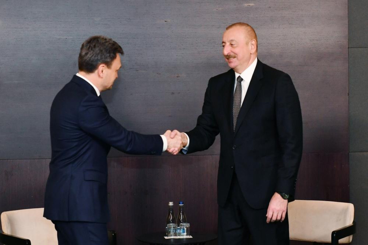 President Ilham Aliyev met with Moldovan PM in Chisinau