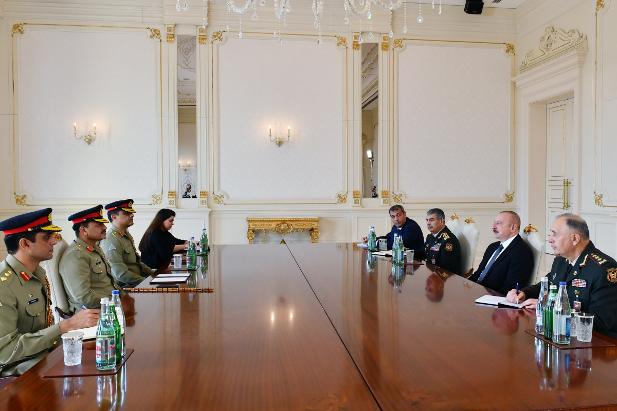 President Ilham Aliyev received Chief of Pakistan’s Army Staff-UPDATED 