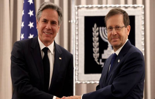 Blinken, Herzog address Middle East conflict